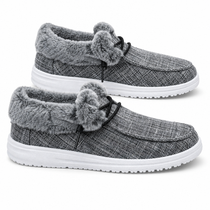 Chaussures d'hiver décontractées à enfiler pour femmes