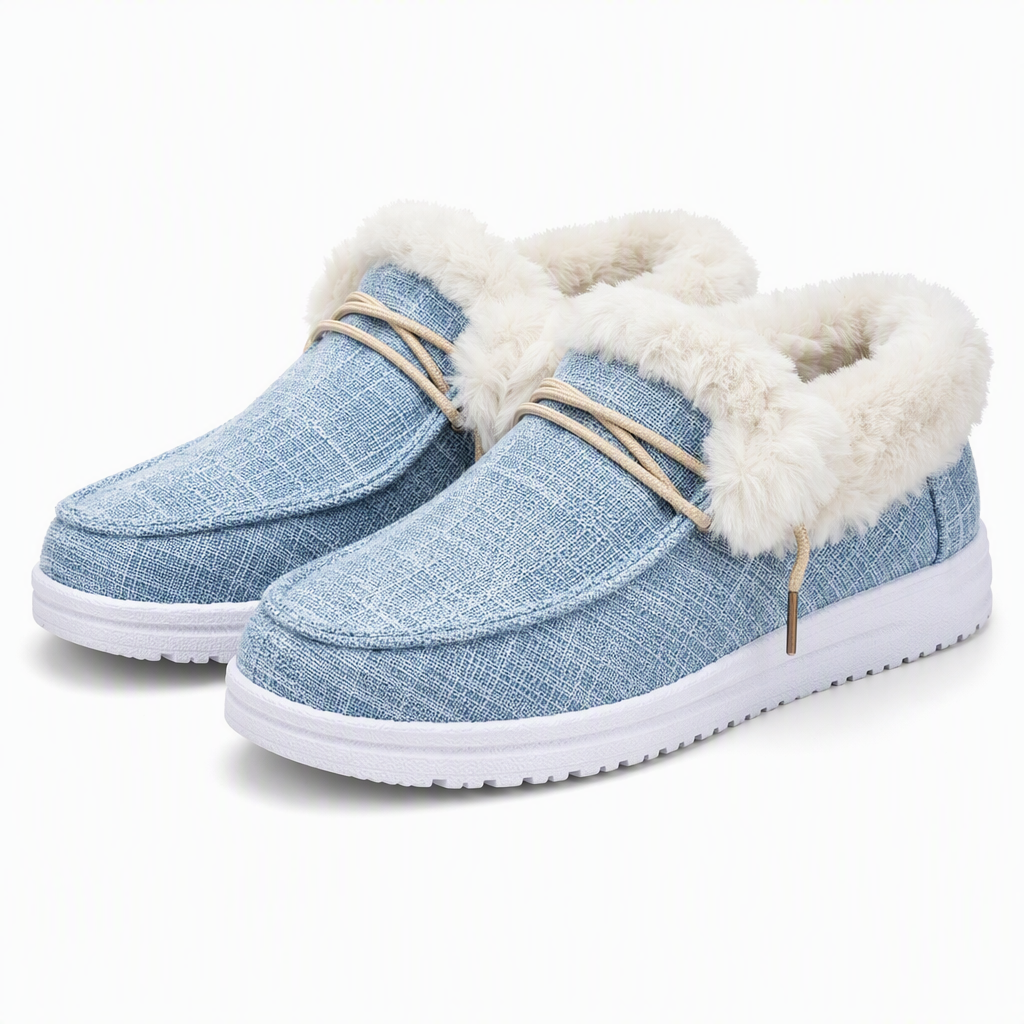 Chaussures d'hiver décontractées à enfiler pour femmes