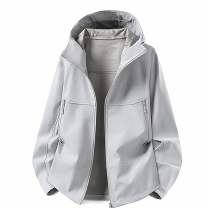 Veste softshell à capuche unisexe pour l'extérieur