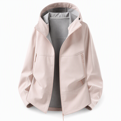 Veste softshell à capuche unisexe pour l'extérieur