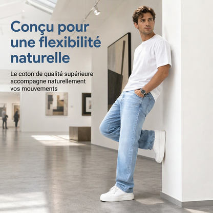 Jean droit classique pour homme