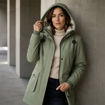 Parka chaude et confortable pour femme
