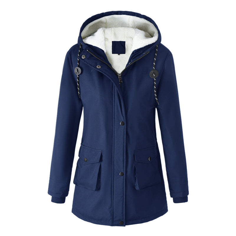 Parka chaude et confortable pour femme