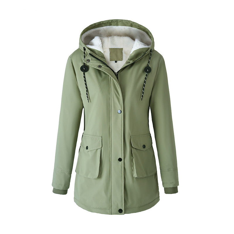 Parka chaude et confortable pour femme