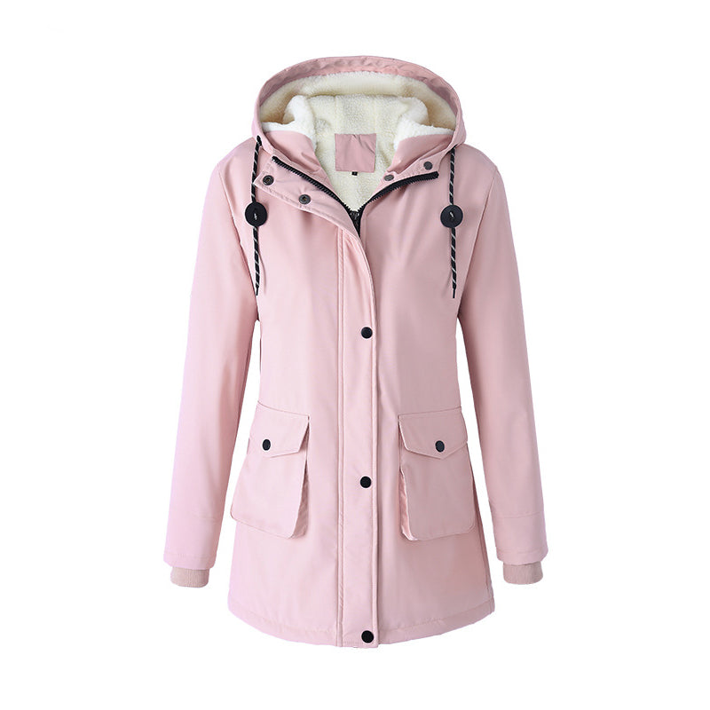 Parka chaude et confortable pour femme
