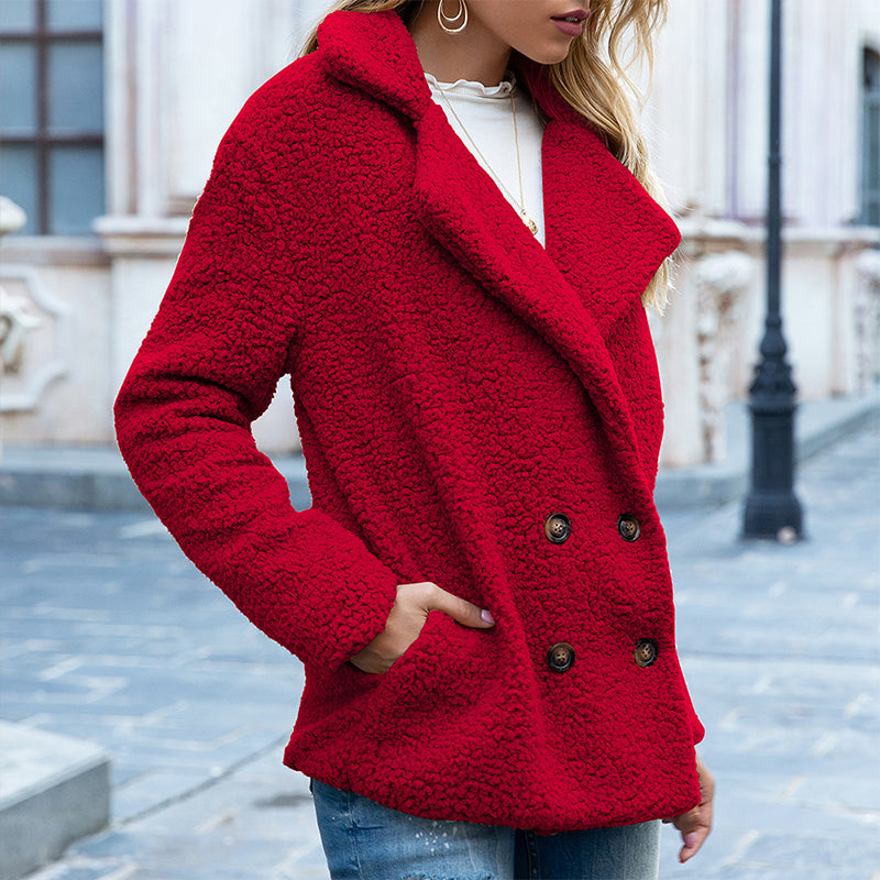Veste d'hiver chaude et confortable pour femme
