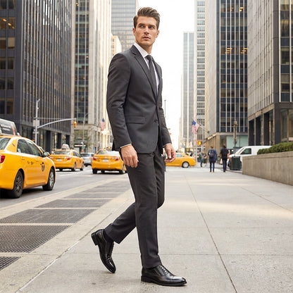 Chaussures en cuir formelles de business pour hommes gentlemen