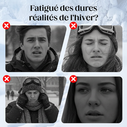 🎉 Promotion Limitée : -50% DE RÉDUCTION ❄️ Cagoule thermique | Capuche d’hiver coupe-vent pour le ski, le vélo et la randonnée