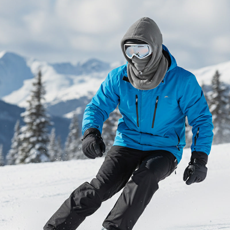 🎉 Promotion Limitée : -50% DE RÉDUCTION ❄️ Cagoule thermique | Capuche d’hiver coupe-vent pour le ski, le vélo et la randonnée