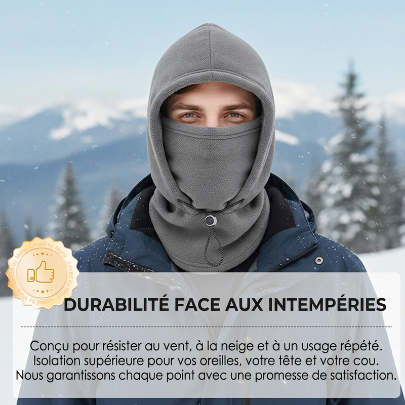 🎉 Promotion Limitée : -50% DE RÉDUCTION ❄️ Cagoule thermique | Capuche d’hiver coupe-vent pour le ski, le vélo et la randonnée