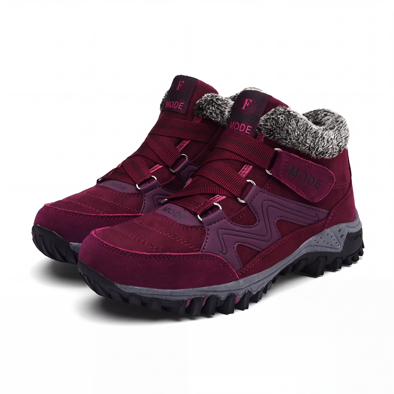Bottines de cheville thermiques d'hiver unisexes pour l'extérieur