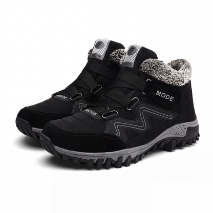 Bottines de cheville thermiques d'hiver unisexes pour l'extérieur