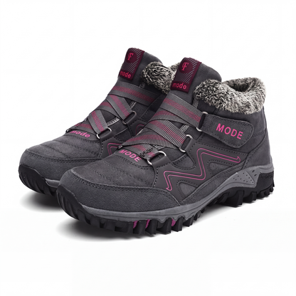 Bottines de cheville thermiques d'hiver unisexes pour l'extérieur