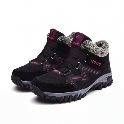 Bottines de cheville thermiques d'hiver unisexes pour l'extérieur