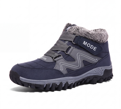 Bottines de cheville thermiques d'hiver unisexes pour l'extérieur