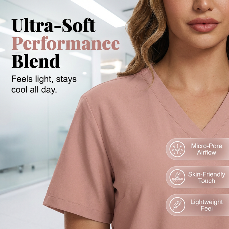 Ensemble de Blouses Médicales Femme – Confortables & Respirantes