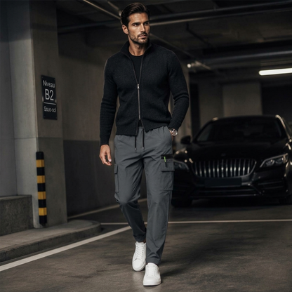 Pantalon thermique coupe-vent d'hiver pour hommes, adapté aux activités de plein air