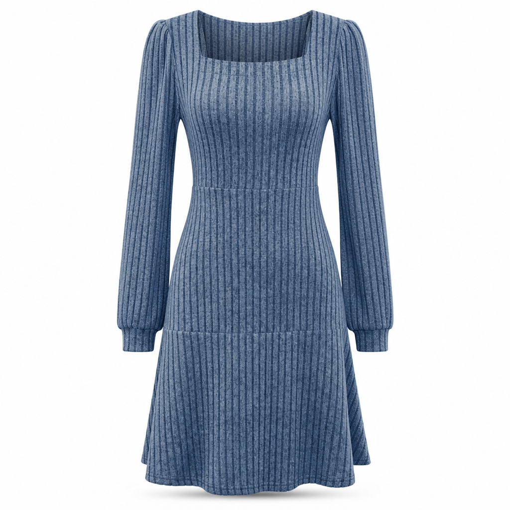 Rocket-culotte à col carré pour femme avec poches