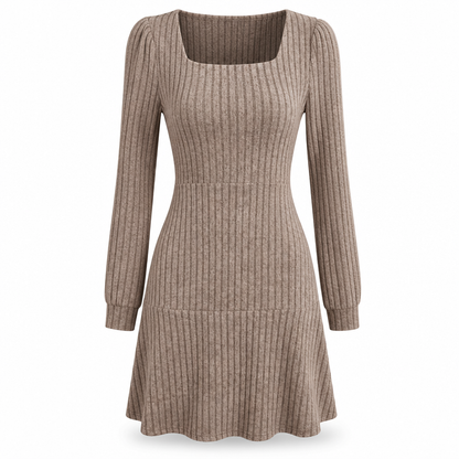 Rocket-culotte à col carré pour femme avec poches
