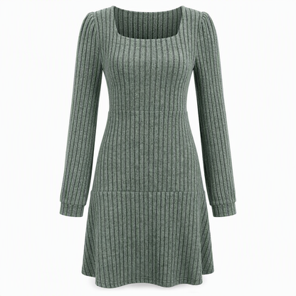 Rocket-culotte à col carré pour femme avec poches