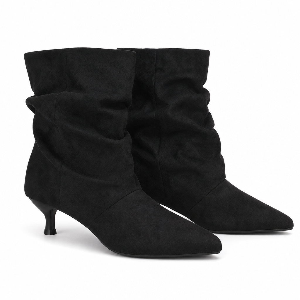 Bottines à talons aiguilles et bout pointu pour femme