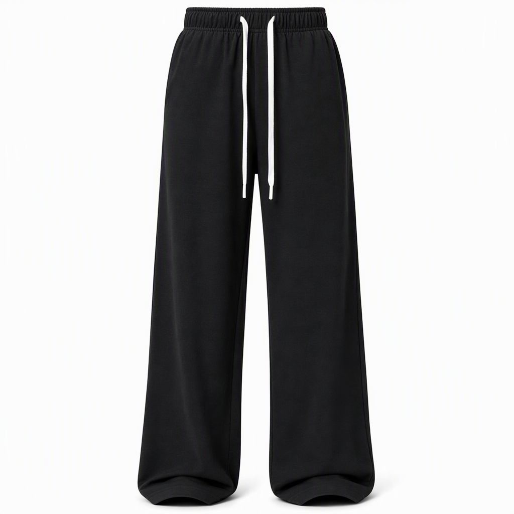 Pantalon de survêtement décontracté ample à jambes larges pour femmes