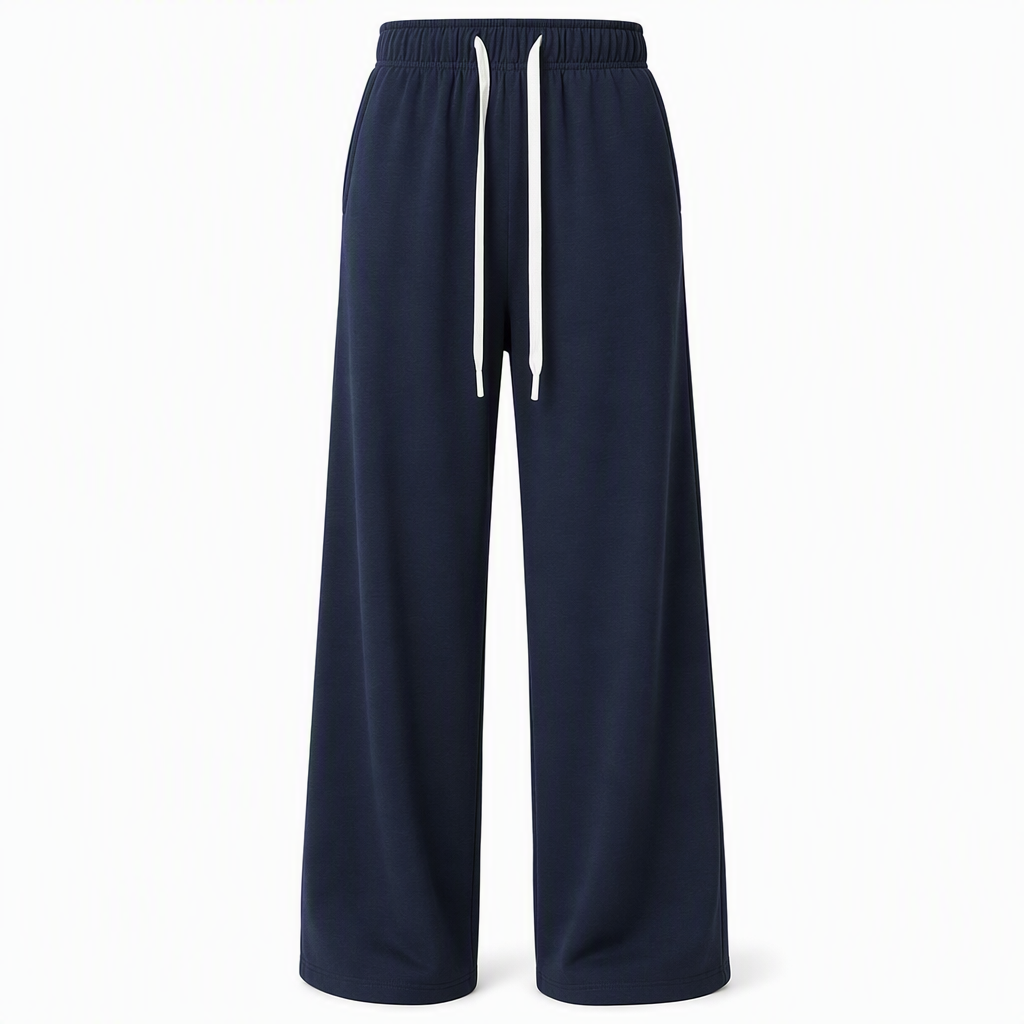Pantalon de survêtement décontracté ample à jambes larges pour femmes
