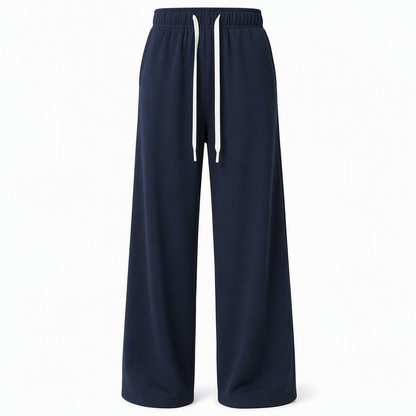 Pantalon de survêtement décontracté ample à jambes larges pour femmes