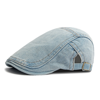 🔥 Nouveautés 2026 | 💸 Casquette newsboy en denim unisexe