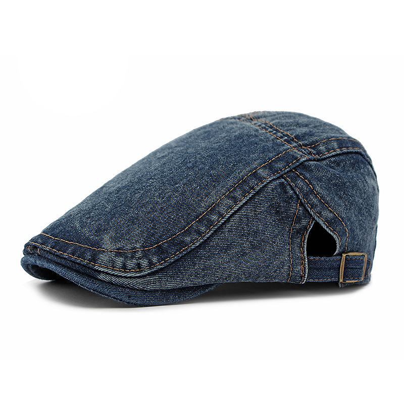 🔥 Nouveautés 2026 | 💸 Casquette newsboy en denim unisexe