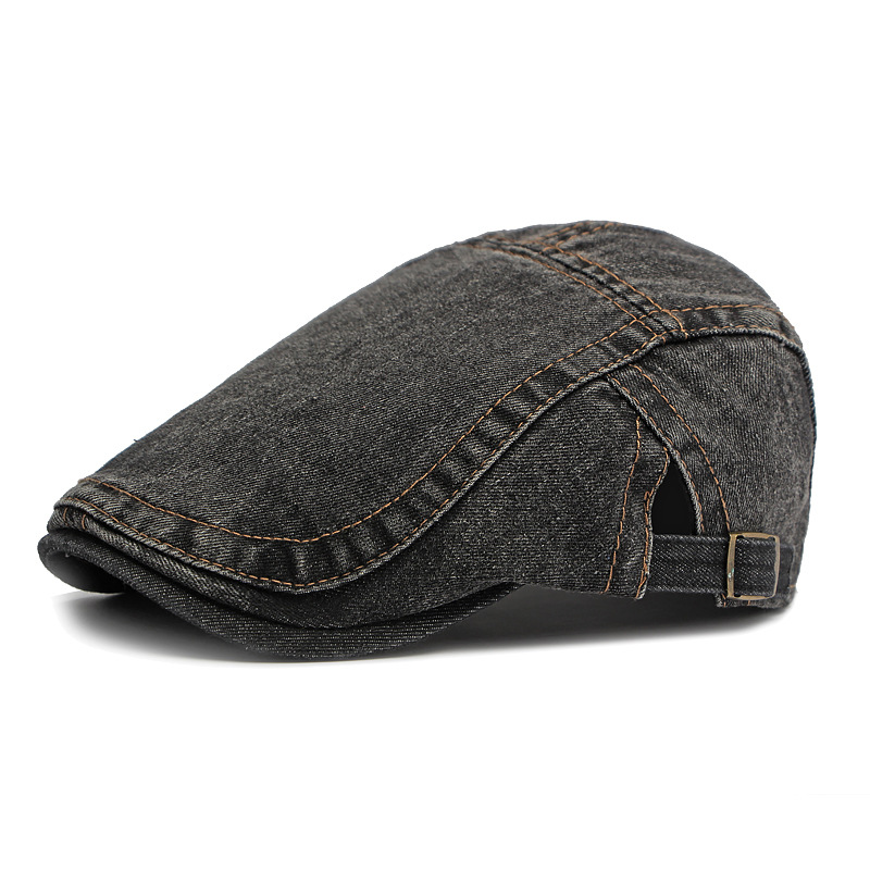🔥 Nouveautés 2026 | 💸 Casquette newsboy en denim unisexe
