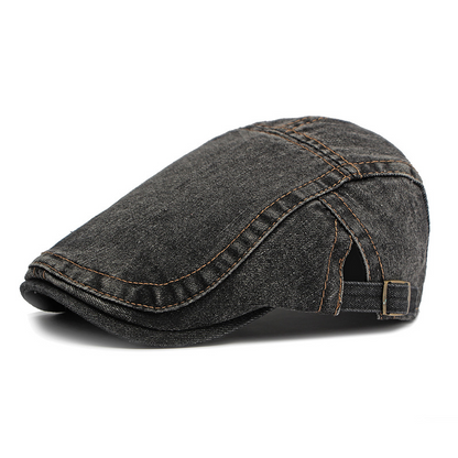 🔥 Nouveautés 2026 | 💸 Casquette newsboy en denim unisexe