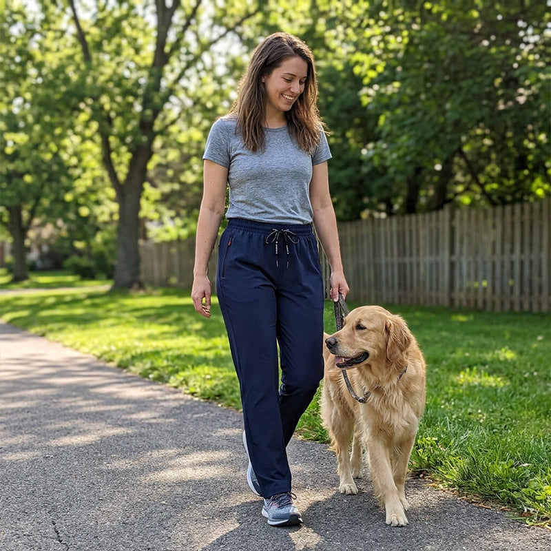 👖 50% DE RÉDUCTION 💨 Pantalon de sport taille haute léger pour femme – Flexible, respirant & parfait pour le yoga – Idéal pour le fitness ou les journées actives – confortable et élégant 🧘‍♀️✨