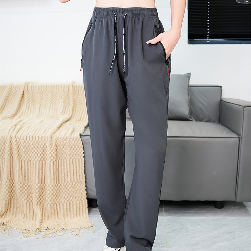 👖 50% DE RÉDUCTION 💨 Pantalon de sport taille haute léger pour femme – Flexible, respirant & parfait pour le yoga – Idéal pour le fitness ou les journées actives – confortable et élégant 🧘‍♀️✨