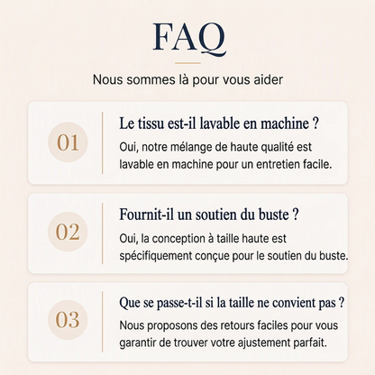 Jean décontracté extensible taille haute pour femme