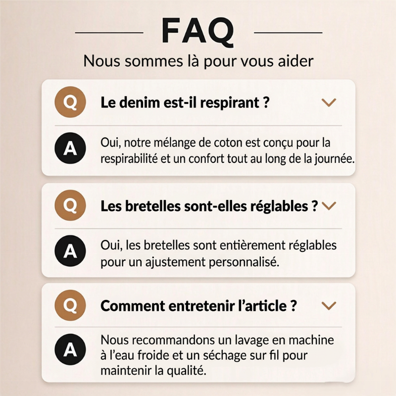 Salopette en denim à larges jambes pour femme avec poches