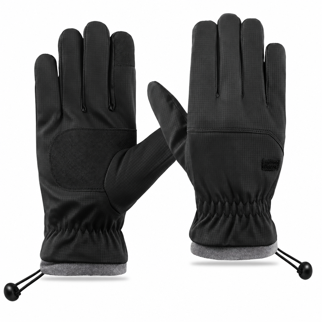 Gants thermiques d'hiver pour hommes et femmes, coupe-vent et résistant au froid, écran tactile antidérapants pour le cyclisme