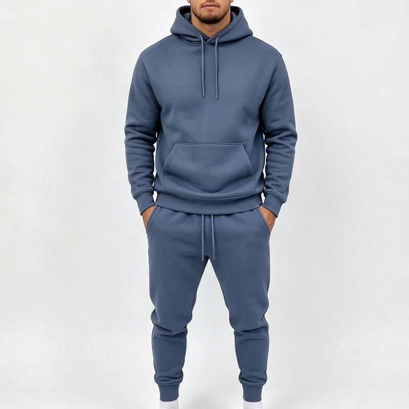 Survêtement Capuche Homme - Ensemble de Jogging 2 Pièces Casual et Sport