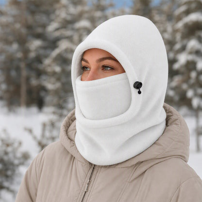 Cagoule de cyclisme thermique et coupe-vent unisexe