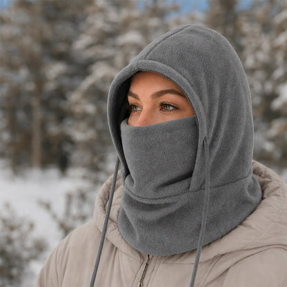 Cagoule de cyclisme thermique et coupe-vent unisexe