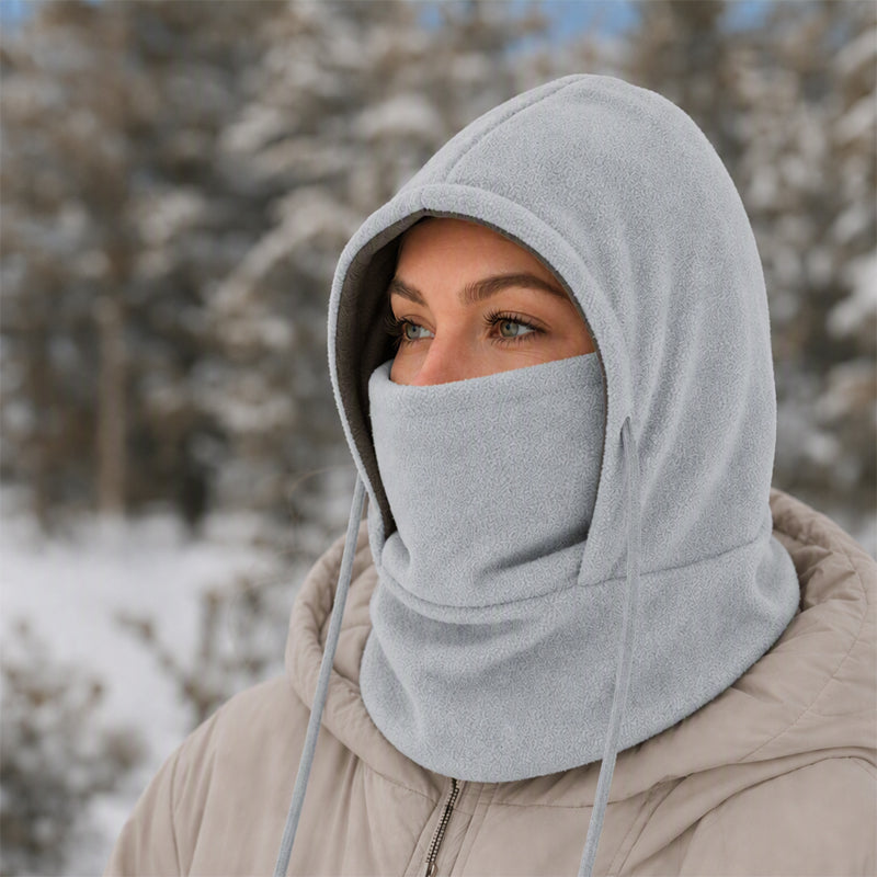 Cagoule de cyclisme thermique et coupe-vent unisexe