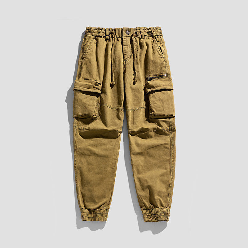 Pantalon cargo jogger multi-poches pour homme