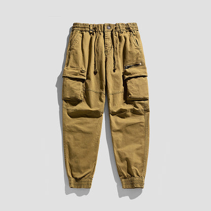 Pantalon cargo jogger multi-poches pour homme
