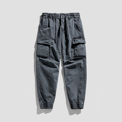 Pantalon cargo jogger multi-poches pour homme