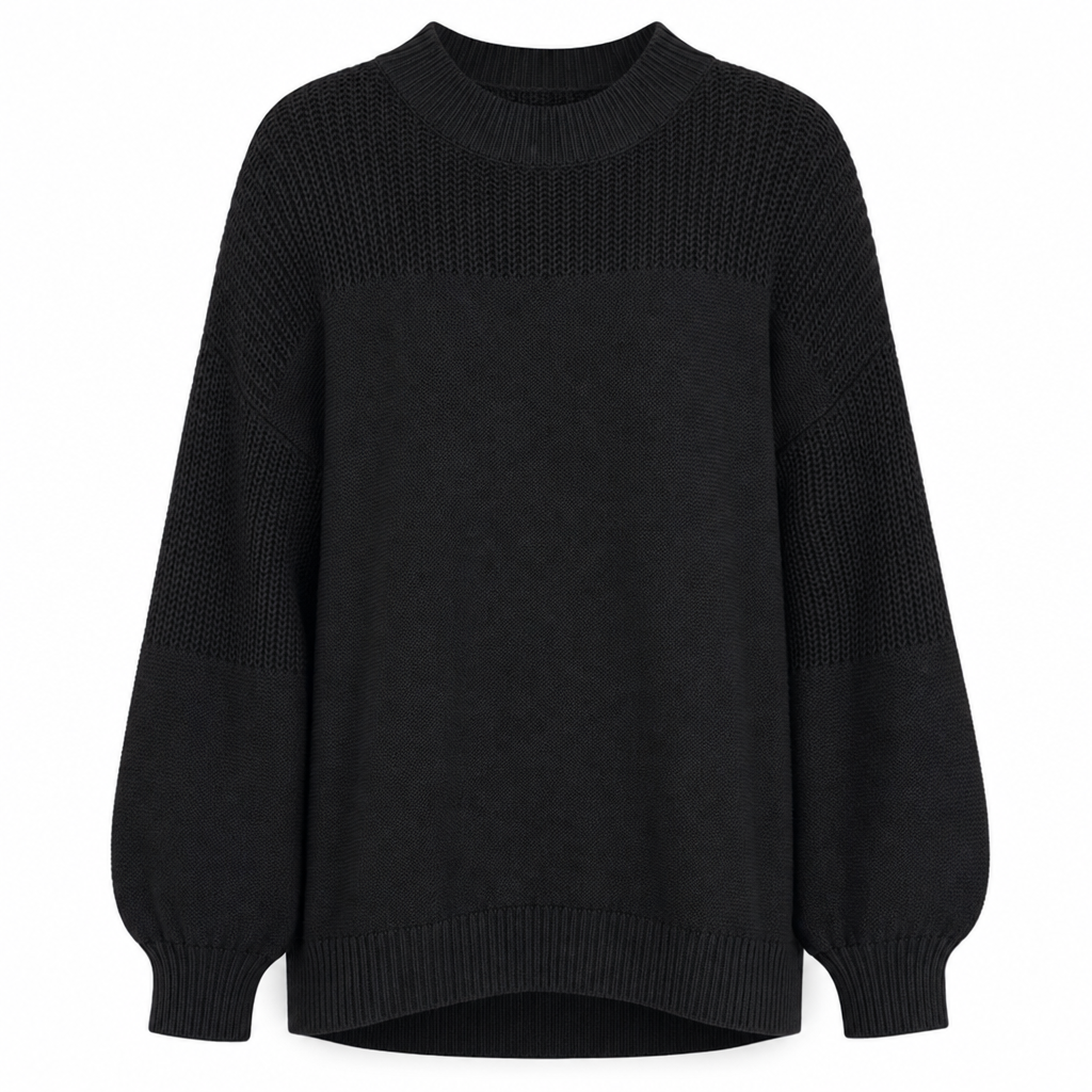 Pull en maille unisexe pour femme