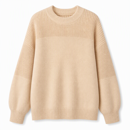 Pull en maille unisexe pour femme
