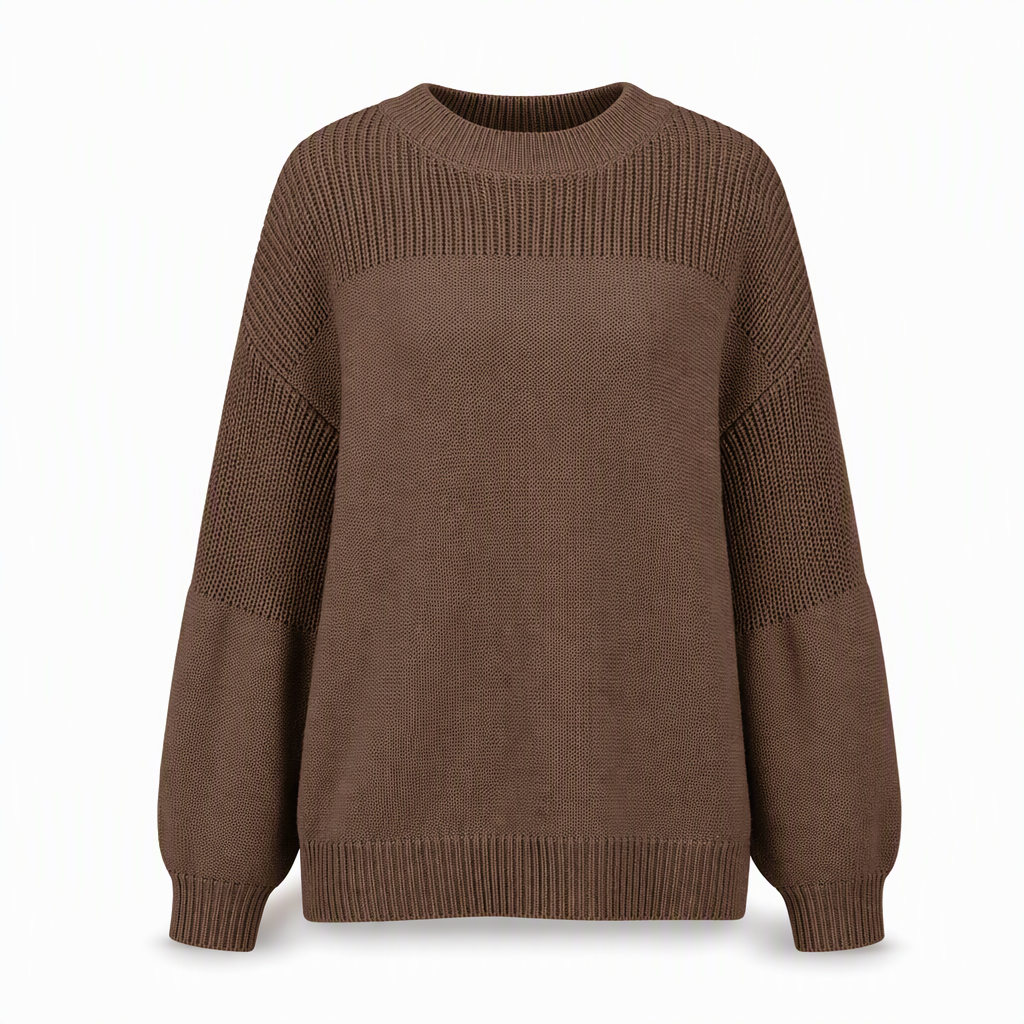 Pull en maille unisexe pour femme
