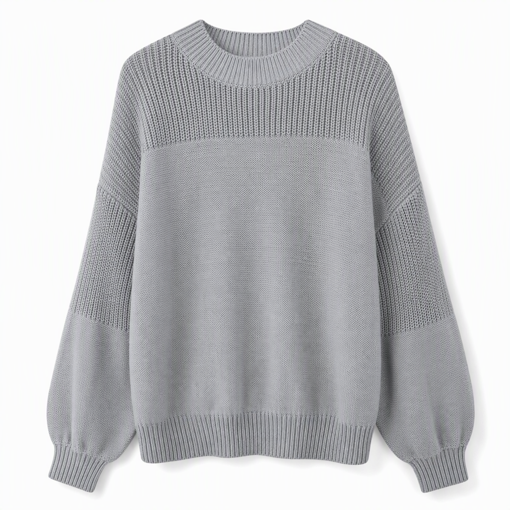Pull en maille unisexe pour femme