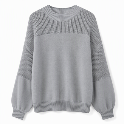 Pull en maille unisexe pour femme