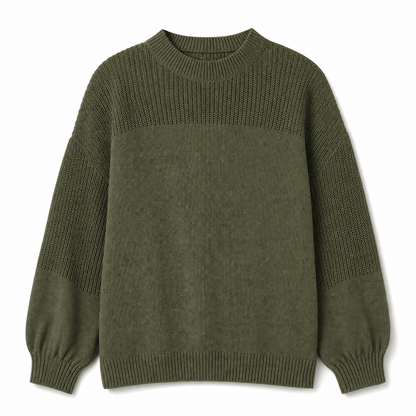 Pull en maille unisexe pour femme